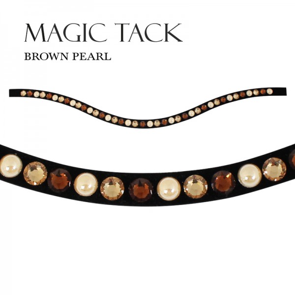 MagicTack Inlay Swing einreihig Brown Pearl
