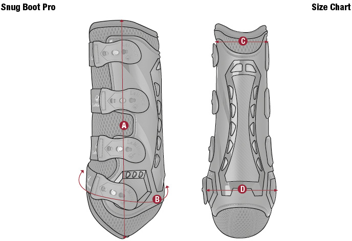 LeMieux-Snug-Boot-Pro-Size-Guide