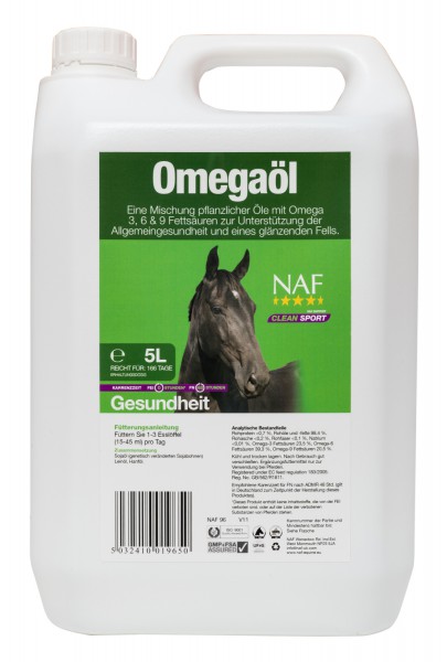 NAF Omegaöl zu Unterstützung der Allgemeingesundheit und eines glänzenden Fells