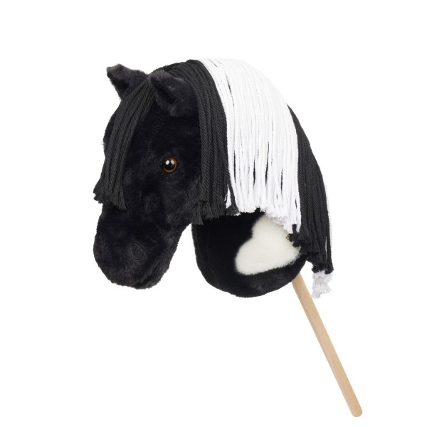 LeMieux Steckenpferd Hobby Horse Razzle schwarz weißer Schecke