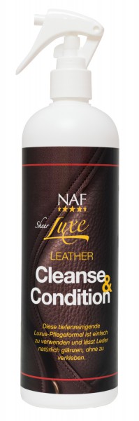 NAF Sheer Luxe Leather Cleanse & Condition Lederreinigung mit Tiefenpflege