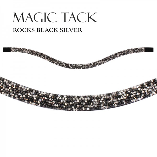 MagicTack Inlay Swing Rocks Black Silver