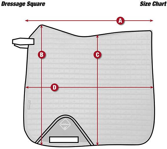 lemieux-size-chart-pad-cotton-dressage-square