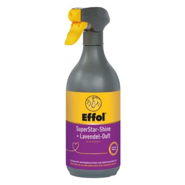 Effol SuperStar-Shine Lavendel Limited Edition Glanzspray für Mähne und Schweif