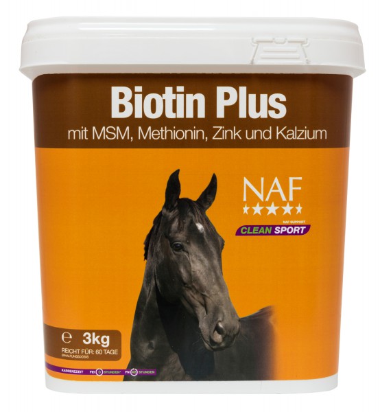 NAF Biotin Plus zur Erhaltung der Hufintegrität