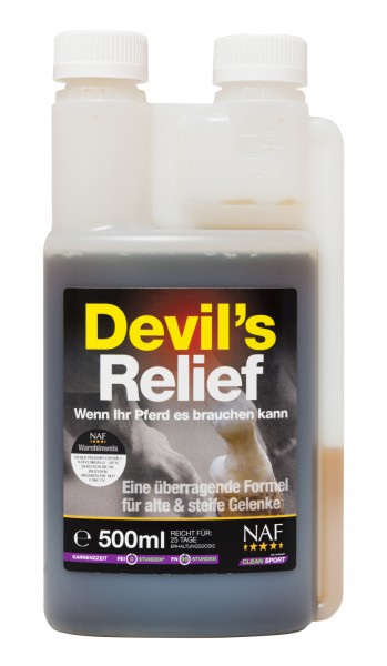 NAF Devil’s Relief eine überragende Formel für alte und steife Gelenke