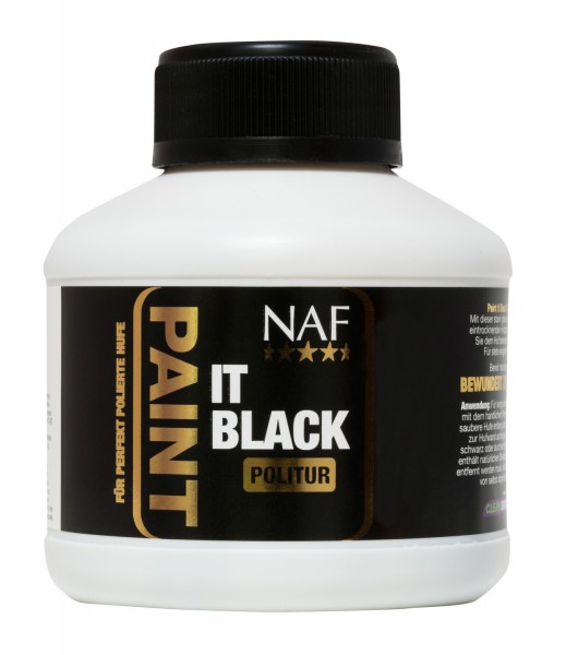 NAF Paint It Black Huflack schwarz