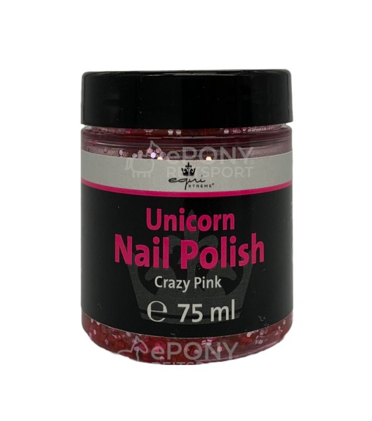 equiXTREME Hufpflegebalsam Unicorn Nail Polish mit Glitzerpartikeln crazy pink