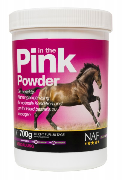 NAF In The Pink Powder Pulver für eine bestmögliche Futterverwertung und optimale Kondition