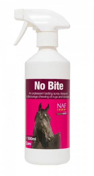 NAF No Bite verhindert das Anknabbern von Decken, Bandagen und Schweif