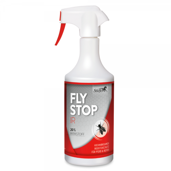 Stiefel Fliegenspray Flystop IR für Pferd und Reiter