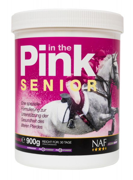 NAF In The Pink Senior Pulver für die bestmögliche Futterverwertung älterer Pferde